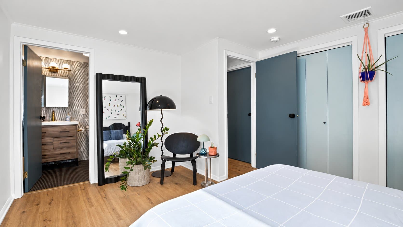 Master bedroom with ensuite