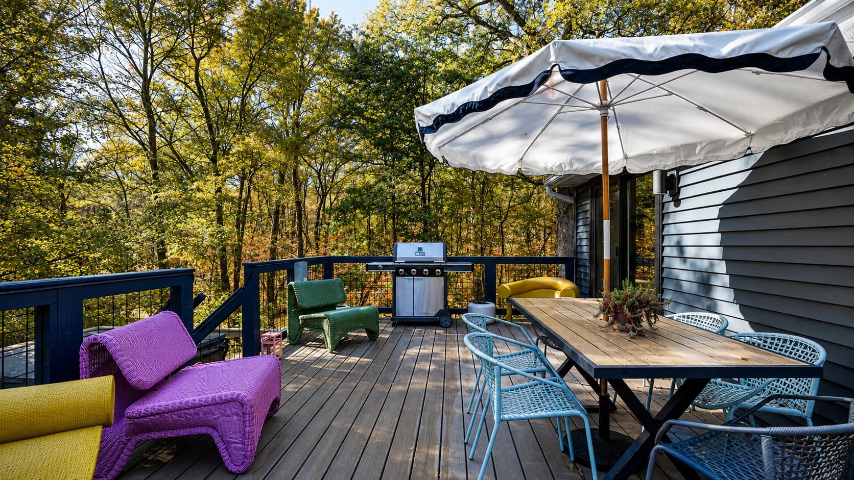 The Deck with Grill